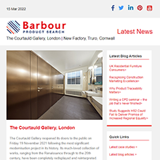 The Courtauld Gallery, London | New Factory, Truro, Cornwall