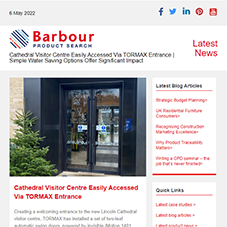 Cathedral Visitor Centre Easily Accessed Via TORMAX Entrance |  Simple Water Saving Options Offer Significant Impact
