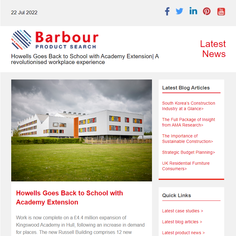 Howells Goes Back to School with Academy Extension|  A revolutionised workplace experience