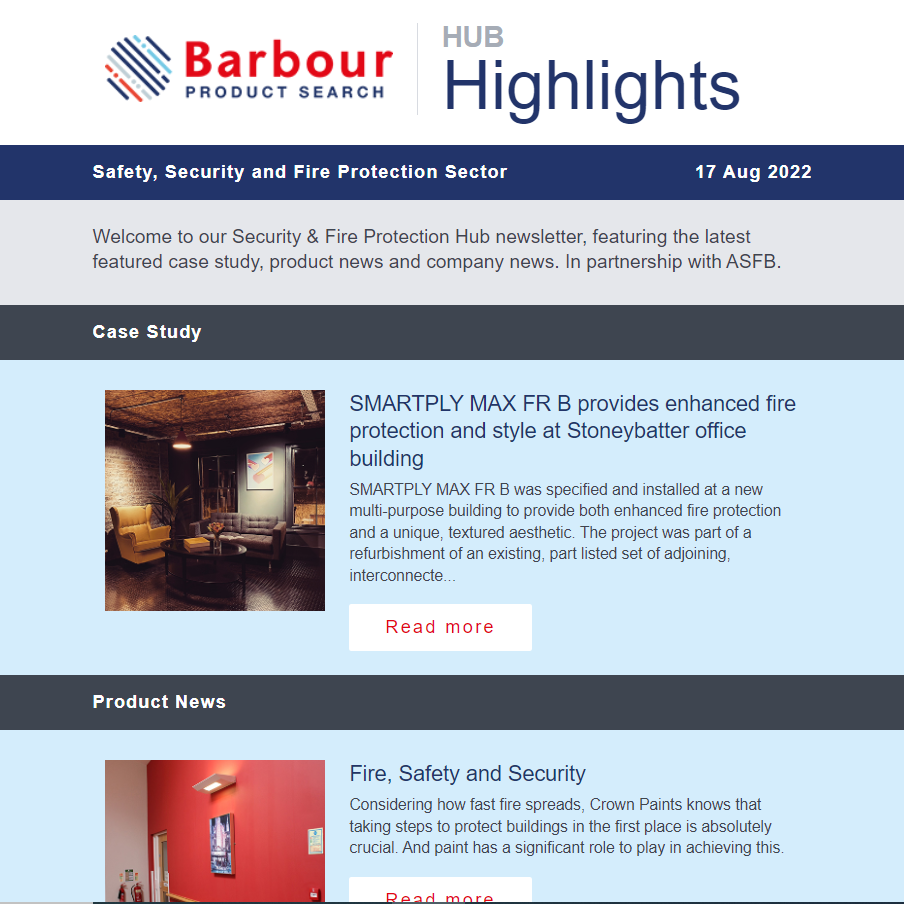 Safety, Security & Fire Protection Hub Highlights- In Partnership with ASFB 17th