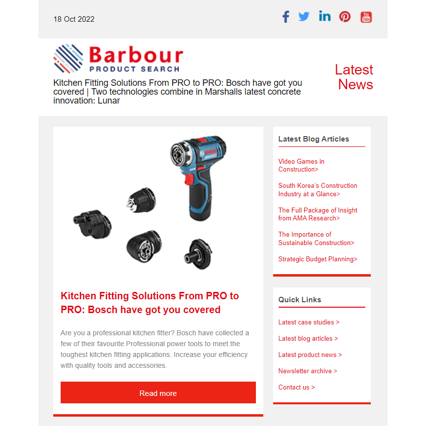 Kitchen Fitting Solutions From PRO to PRO: Bosch have got you covered | Two technologies combine in Marshalls latest concrete innovation: Lunar