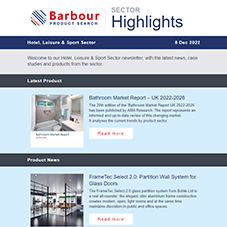 Hotel, Leisure & Sport Sector Highlights | Latest product news, case studies and more