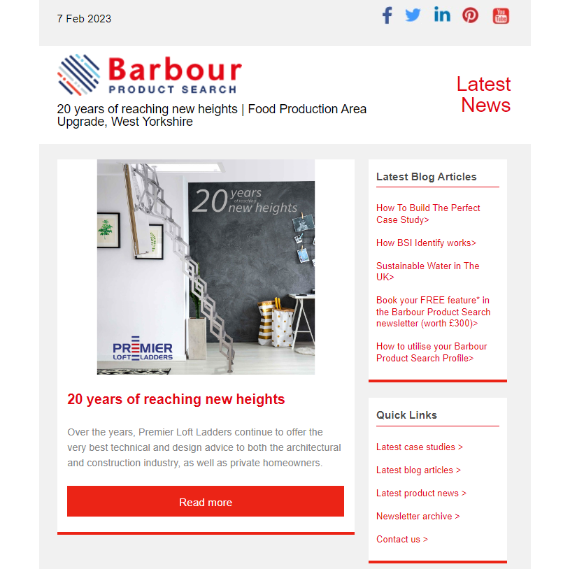 20 years of reaching new heights | Food Production Area Upgrade, West Yorkshire