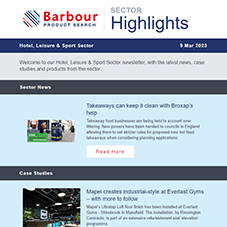 Hotel, Leisure & Sport Sector Highlights | Latest product news, case studies and more