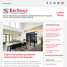 Origin’s Internal Door provided the optimal divide for the Snug area | Dryrod - Next-Generation Damp-Proofing
