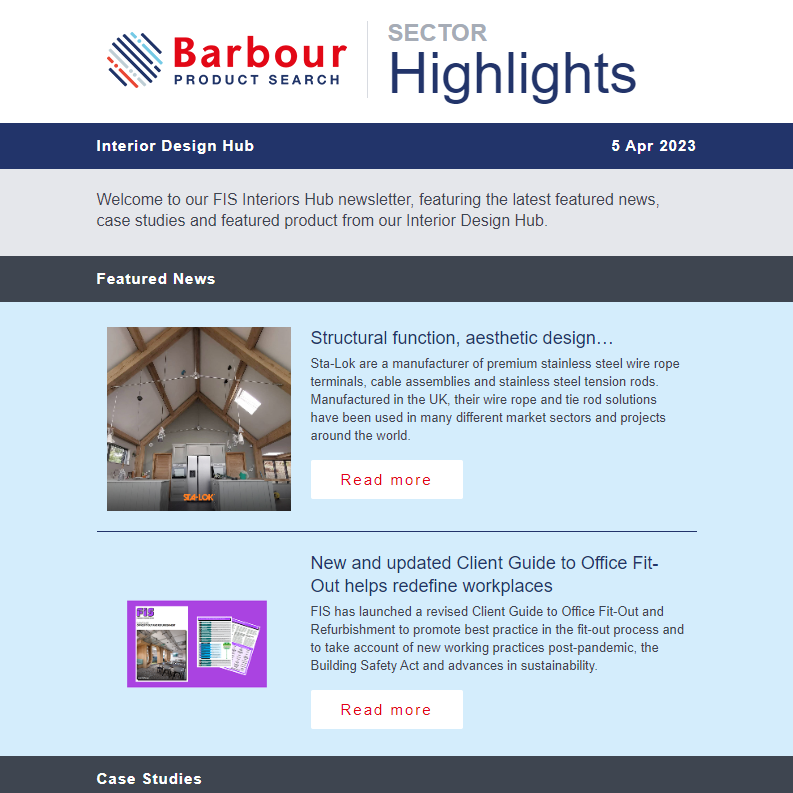 Interior Design - In Partnership with FIS