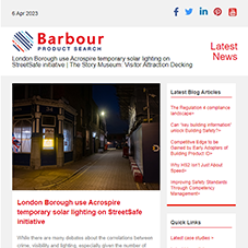 London Borough use Acrospire temporary solar lighting on StreetSafe initiative | The Story Museum: Visitor Attraction Decking