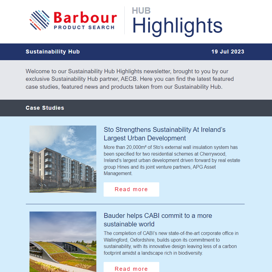Sustainability Hub| Latest Case Studies, News and Featured Product