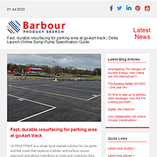 Fast, durable resurfacing for parking area at go-kart track |  Delta Launch Online Sump Pump Specification Guide