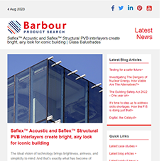 Saflex™ Acoustic and Saflex™ Structural PVB interlayers create bright, airy look for iconic building | Glass Balustrades