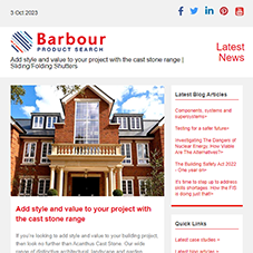 Add style and value to your project with the cast stone range |  Sliding/Folding Shutters
