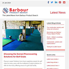 The Latest News from Barbour Product Search