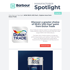 Manufacturer Spotlight | Low VOC Paint: Discover new Dulux Trade Vinyl Matt
