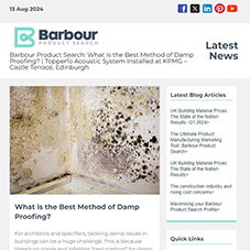 Barbour Product Search:  What is the Best Method of Damp Proofing? |  Topperfo Acoustic System Installed at KPMG – Castle Terrace, Edinburgh