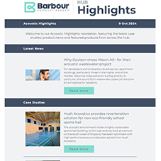 Acoustics Highlights | Latest news, blogs and case studies