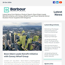Latest News from Barbour Product Search: Boon Edam Leads Retrofit Initiative with Canary Wharf Group | Power Bollards Deliver Outdoor Power Supplies With Elegance