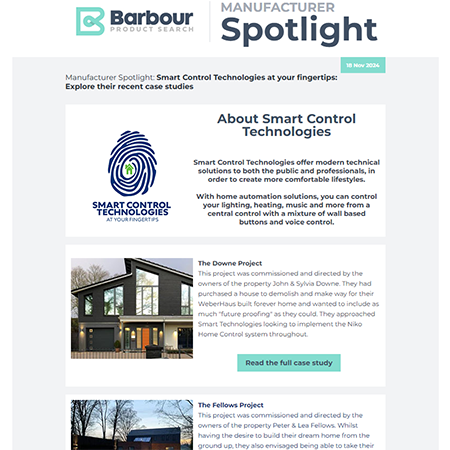 Manufacturer Spotlight: Smart Control Technologies at your fingertips: Recent case studies