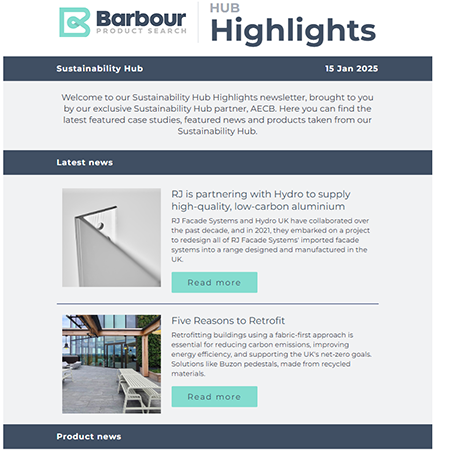 Sustainability Hub | Latest Case Studies, News and Featured Products