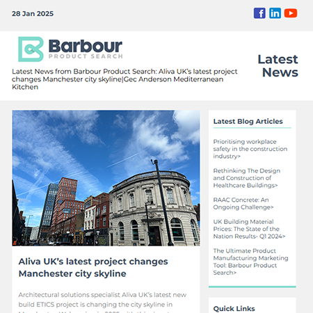 Latest News from Barbour Product Search: Aliva UK’s latest project changes Manchester city skyline|Gec Anderson Mediterranean Kitchen