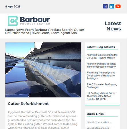 Latest News From Barbour Product Search: Gutter Refurbishment |  River Leam, Leamington Spa