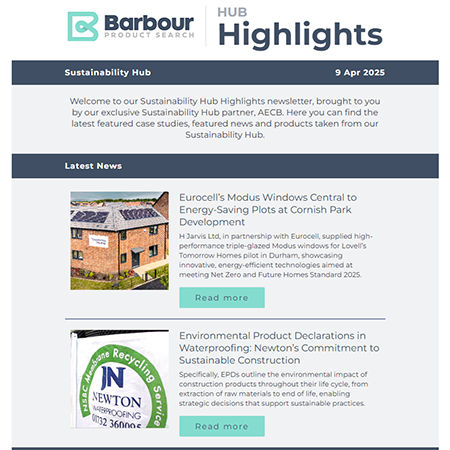 Sustainability Hub | Latest Case Studies, News and Featured Products