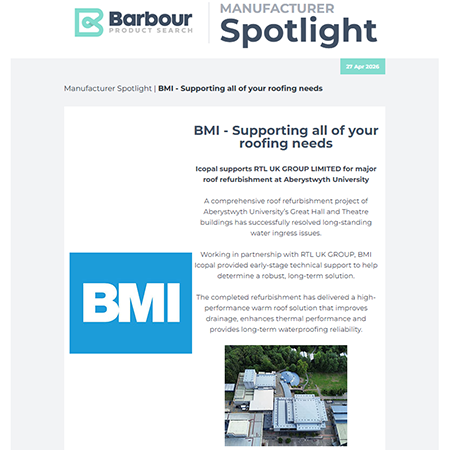 Manufacturer Spotlight| BMI - Supporting all of your roofing needs