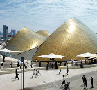 Sands of time: Foster's shell roof Sands of time: Foster's shell roof