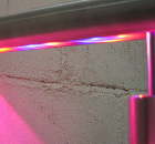 Sapphire Leads with LED-Lit Handrails Sapphire Leads with LED-Lit Handrails
