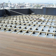 Decking Support Pads For London Office Development Decking Support Pads For London Office Development
