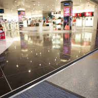 Gradus’ Cityscene carpet tiles at Jersey Airport Gradus’ Cityscene carpet tiles at Jersey Airport