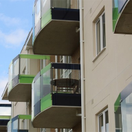 Sapphire balustrades for retirement development Sapphire balustrades for retirement development