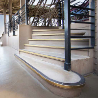 Bronze stair edgings from Gradus chosen for Eiffel Tower Bronze stair edgings from Gradus chosen for Eiffel Tower