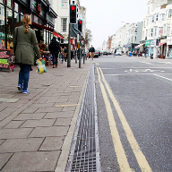 FASERFIX® channels solve tricky surface drainage on Western Road FASERFIX® channels solve tricky surface drainage on Western Road