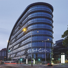 Bespoke curtain wall system for ArtGen office complex Bespoke curtain wall system for ArtGen office complex