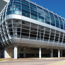 Steel support & glazing panels for Sun Life Stadium Steel support & glazing panels for Sun Life Stadium