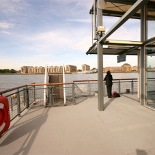 Canary Wharf pontoon strengthened with Ronafix Canary Wharf pontoon strengthened with Ronafix