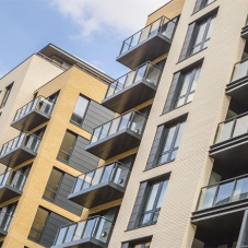 Extra slim cassette balconies in award-winning home Extra slim cassette balconies in award-winning home