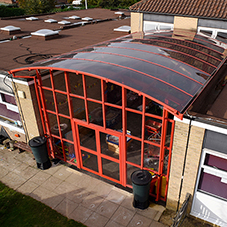 Broxap shelter provides vital teaching space