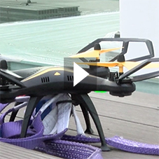 Sapphire installs high-rise balconies with next-gen drones Sapphire installs high-rise balconies with next-gen drones