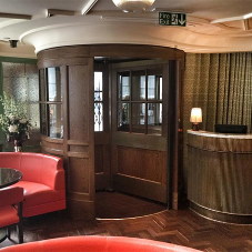 Bespoke entry solution for luxurious department store Bespoke entry solution for luxurious department store