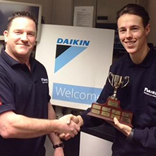Joe May wins Apprentice of the Year 2016
