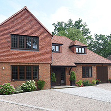 Casement windows for Gerrards Cross new-build