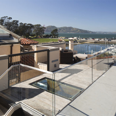 Walk-on rooflights installed on breathtaking roof terrace Walk-on rooflights installed on breathtaking roof terrace