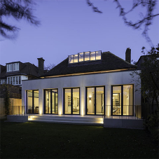 Contemporary orangery and bespoke rooflights transform home Contemporary orangery and bespoke rooflights transform home