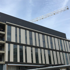 Acoustic louvre system for Biomedical Research Lab Acoustic louvre system for Biomedical Research Lab