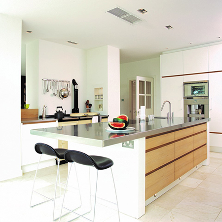 Contemporary stainless steel Worktops stand the test of time Contemporary stainless steel Worktops stand the test of time