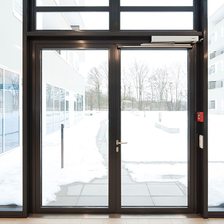 Expected winter whiteout means doors should be checked Expected winter whiteout means doors should be checked
