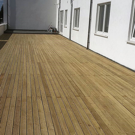 Timber Support Pedestals for City Walk Estates Timber Support Pedestals for City Walk Estates