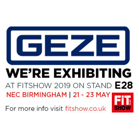 GEZE UK showcase products at the FIT Show GEZE UK showcase products at the FIT Show