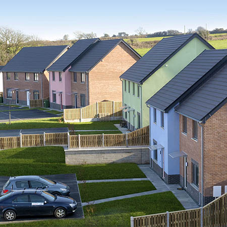 Renderplas PVC colour beads complement beautiful West Wales landscape Renderplas PVC colour beads complement beautiful West Wales landscape